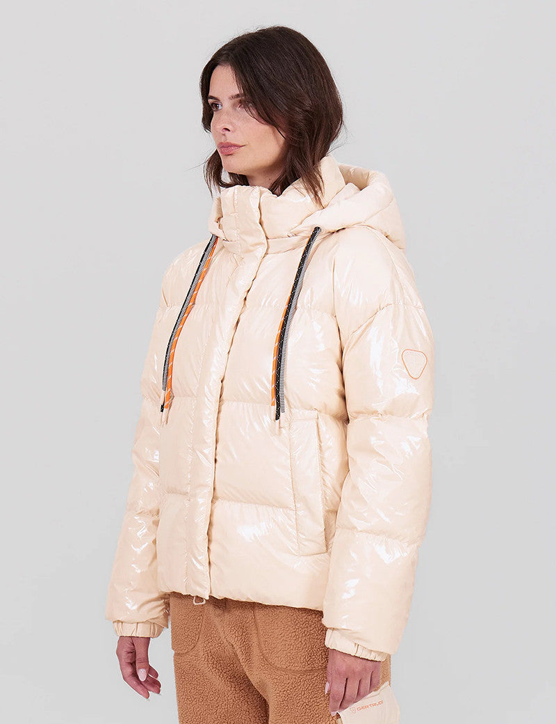 Gertrude  -  Doudoune rose brillante rose femme