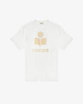 Isabel Marant - teeshirt femme blanc/or